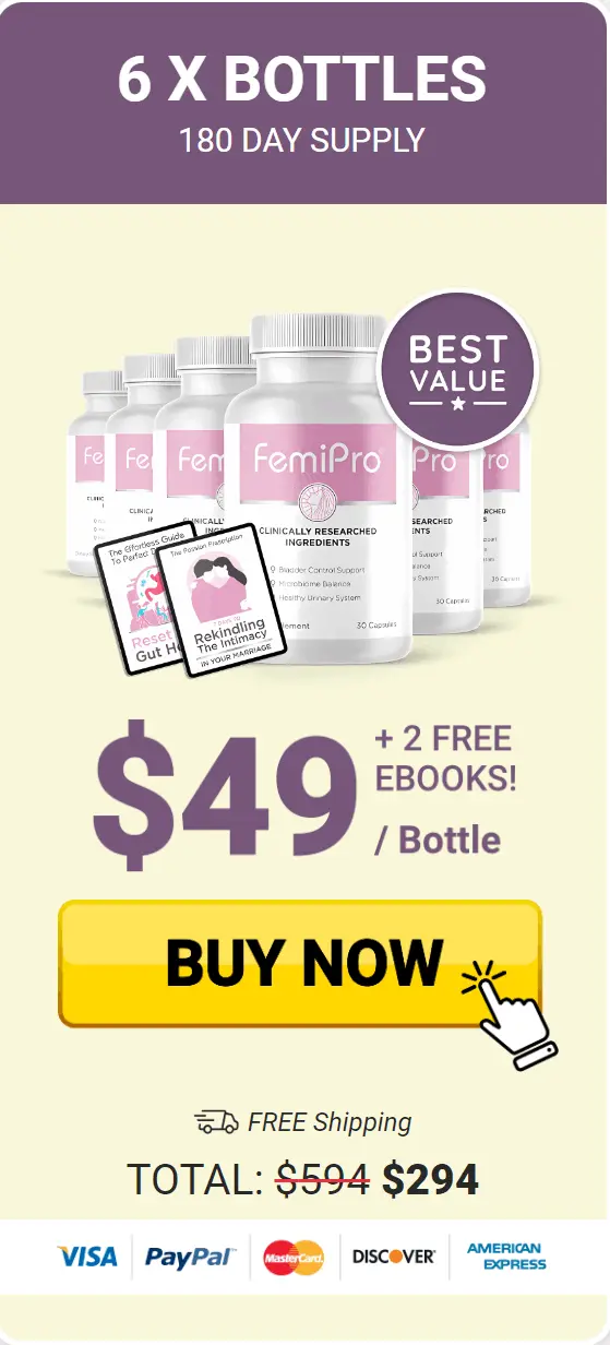 FemiPro - 6 Bottles